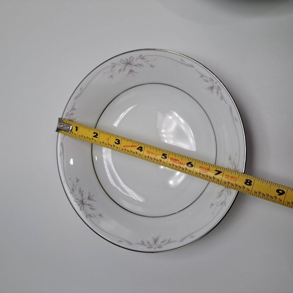 2x Noritake Silk Ribbons Soup Bowls - Picture 3 of 8